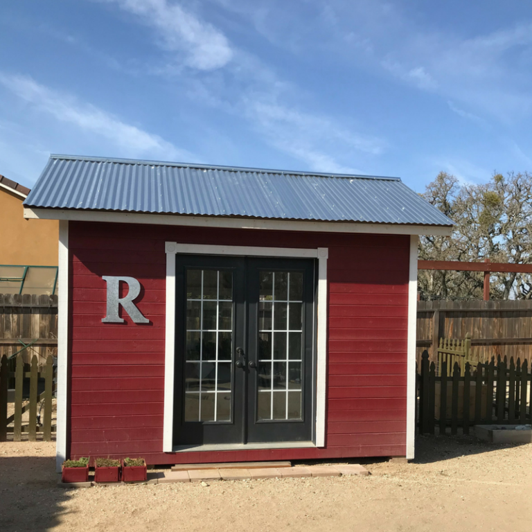 Red she shed