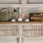 Old Shutters Make Easy DIY Shelves