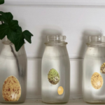 Milk Bottle Mod Podge – Another Simple DIY!