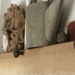 Easy Burlap Window Shades