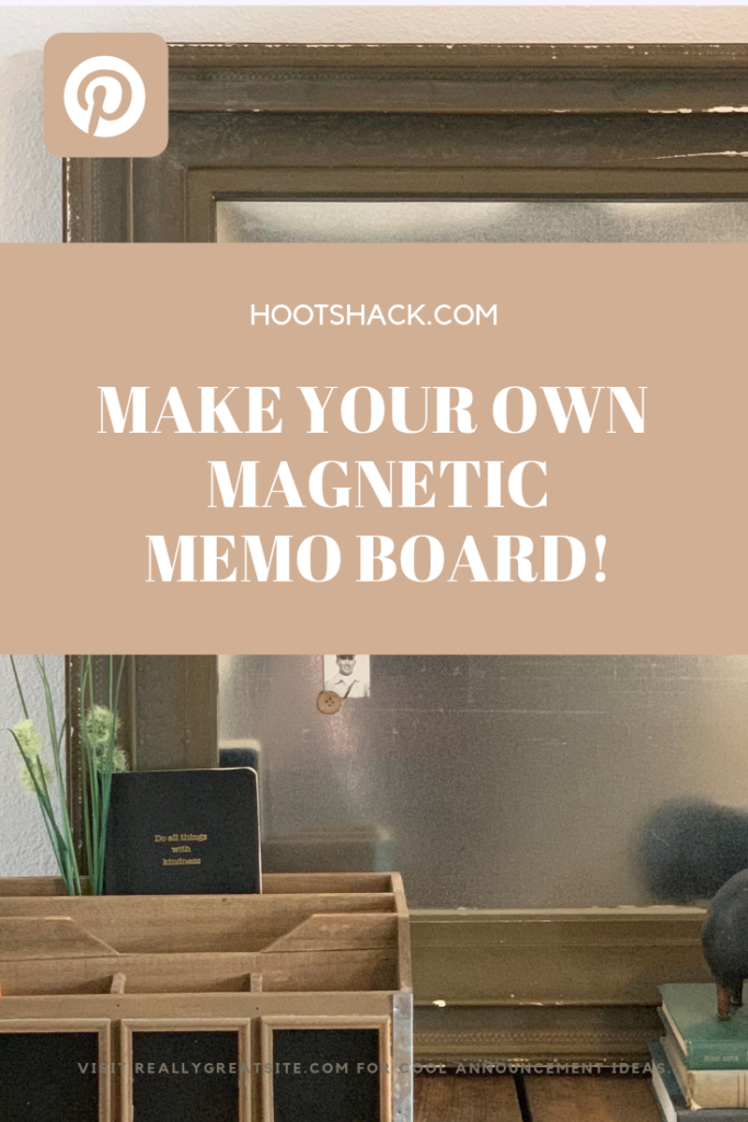 Magnetic Memo Board