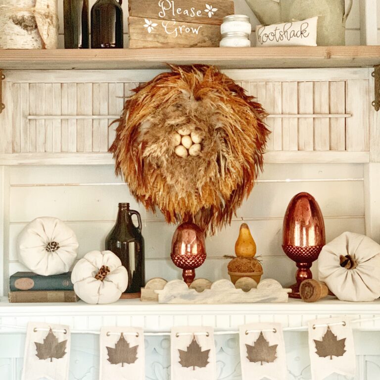 Drop Cloth Pumpkins DIY