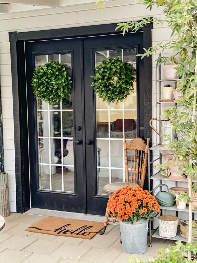 Fall She shed Decor fall porch ideas
