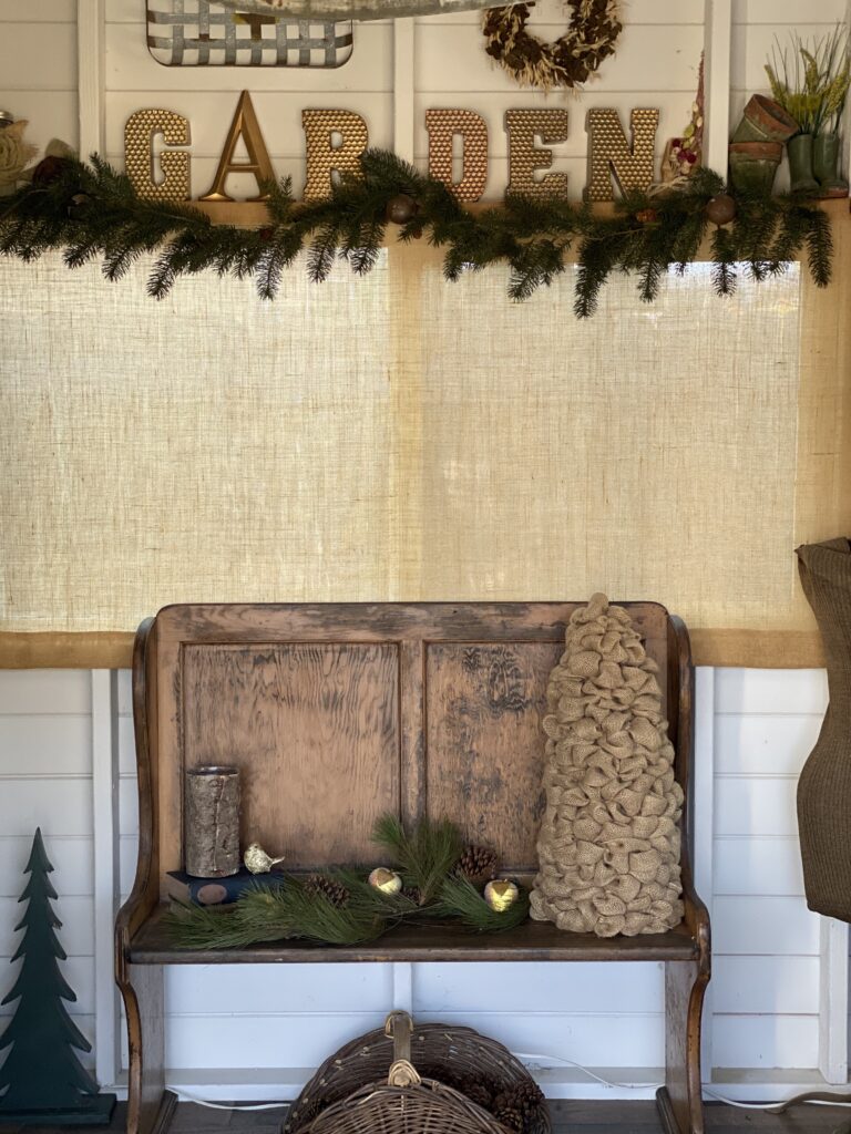 Christmas Sheshed Decor