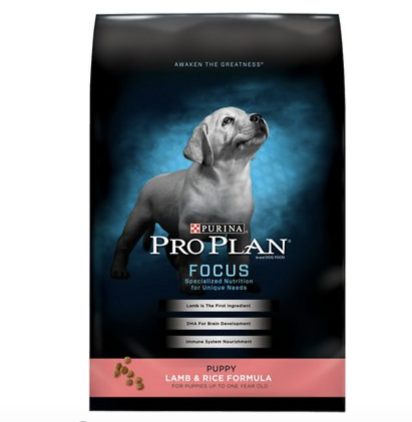 Purina Pro Plan Lamb abd Rice puppy formula