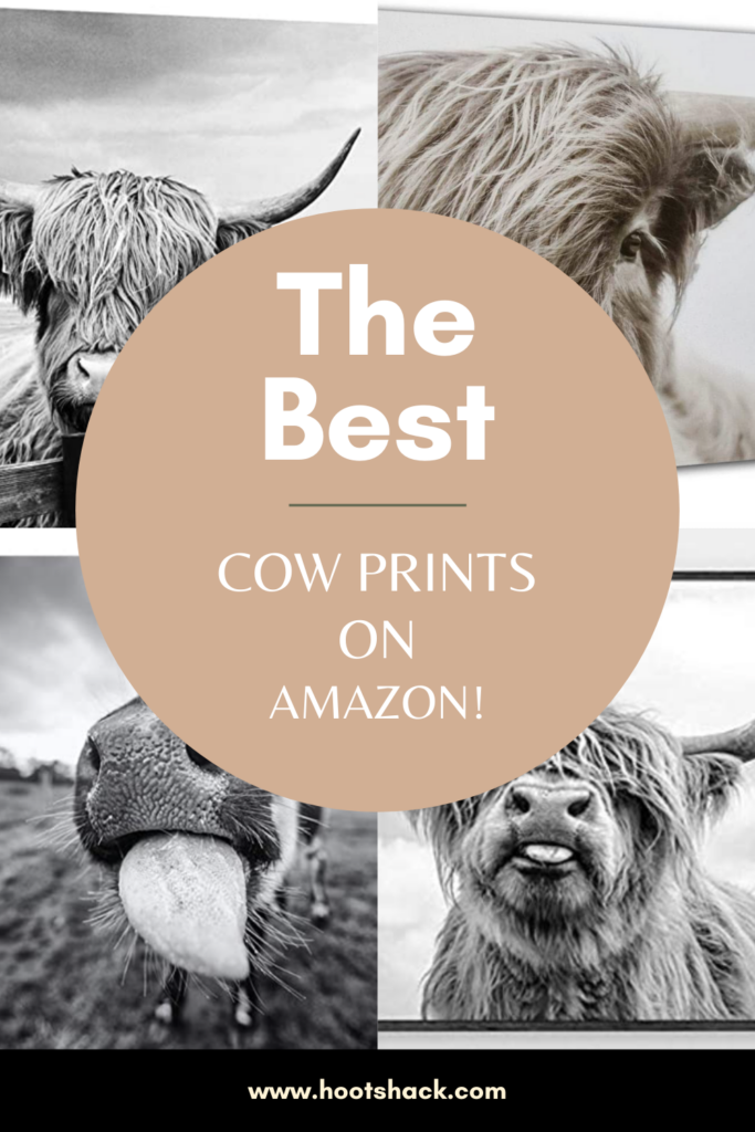 best neutral cow prints on amazon