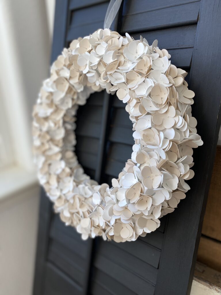 DIY Paper Flower Wreath with Cricut – Craft Box Girls