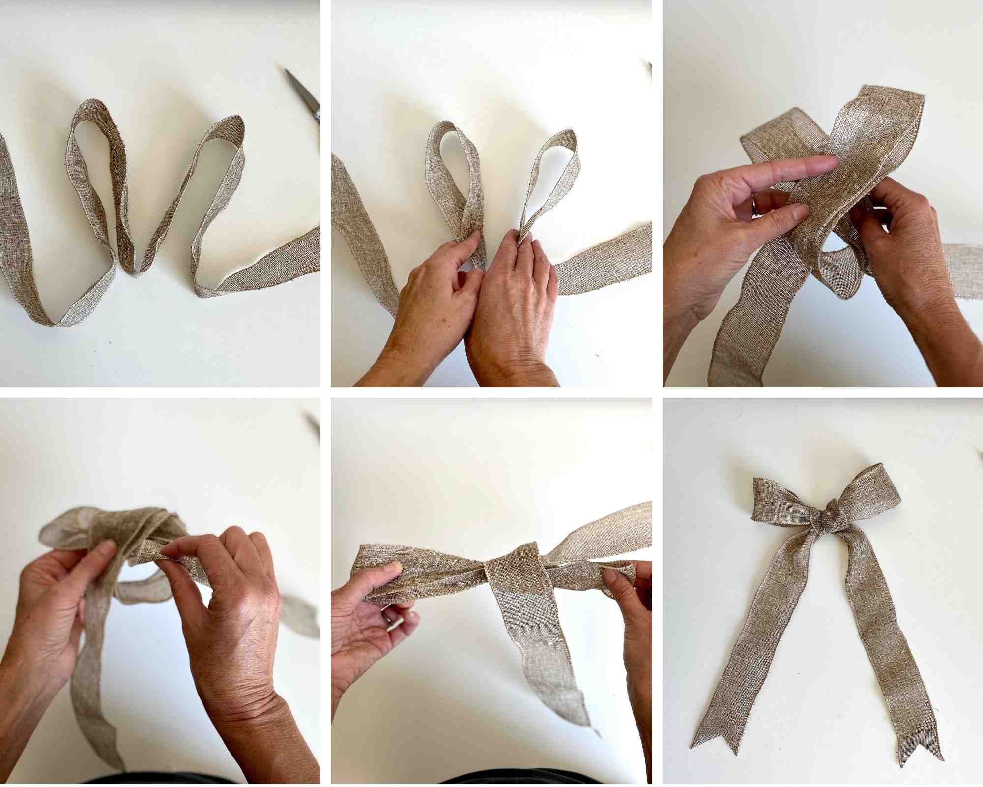 How To Make A Burlap Bow For A Wreath Or Home Decor | 3 Easy Tutorials