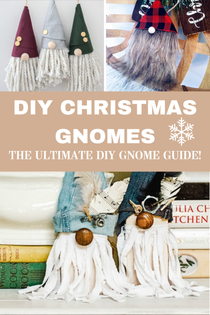 DIY Santa Gnome (Using a Mop Head) - Single Girl's DIY