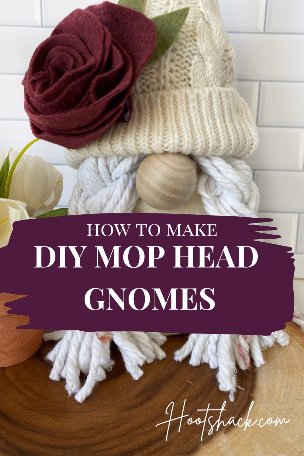 DIY Mop Head Gnomes (Easy Tutorial)