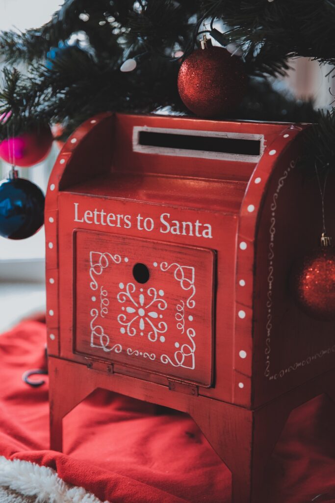 Letters To Santa Using An Old Mailbox