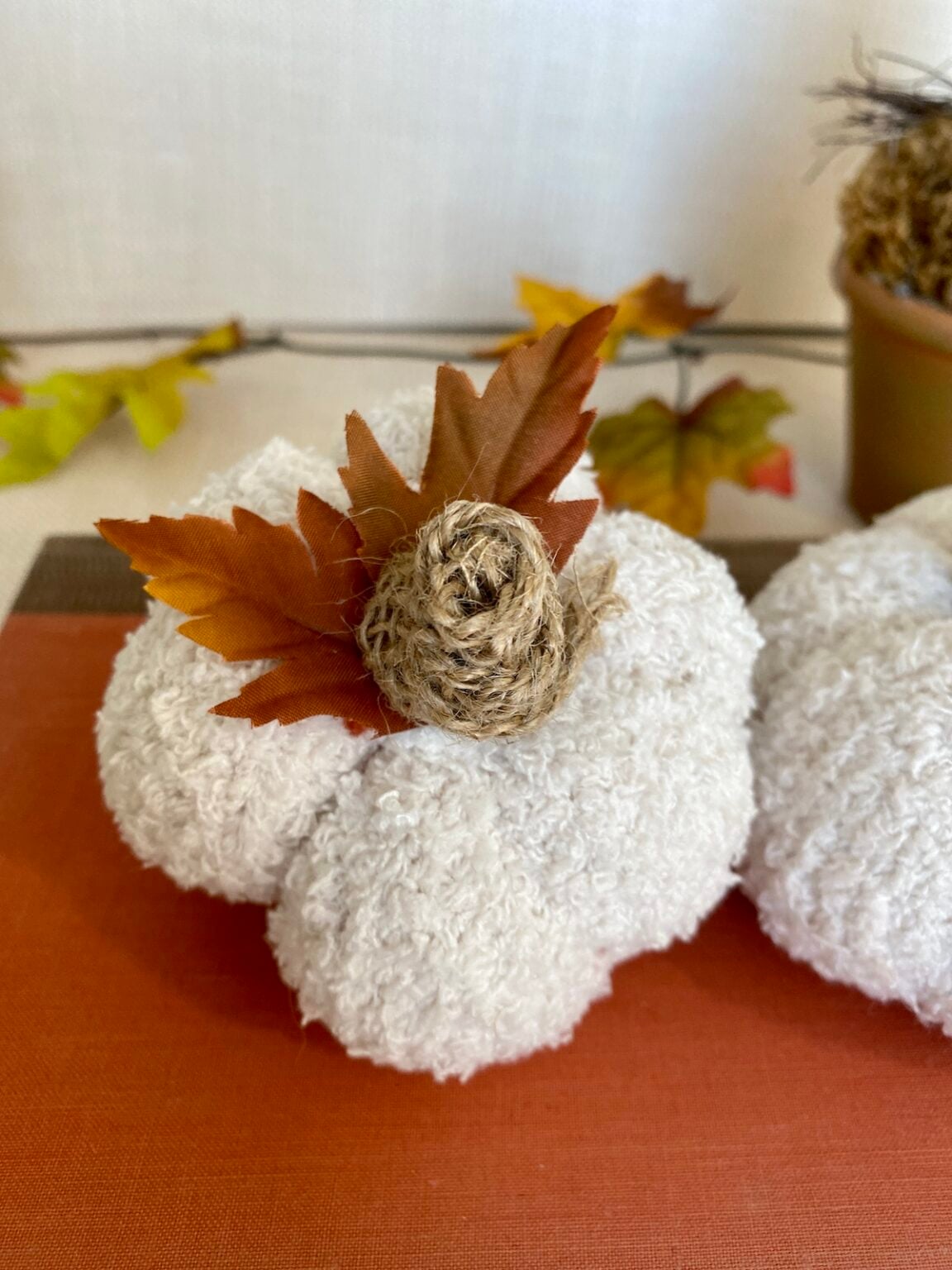 How To Make Sock Pumpkins The Easy Way - (No Sew!)
