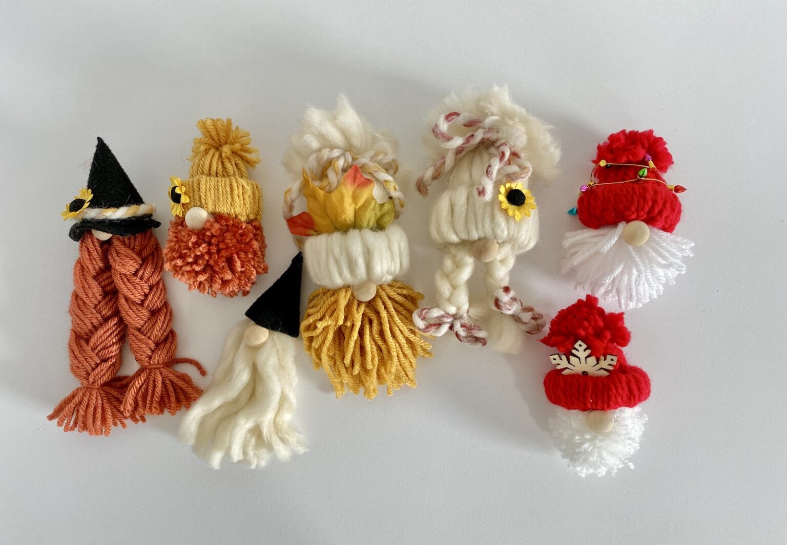 How To Make A Gnome Beard Out of Yarn Hootshack