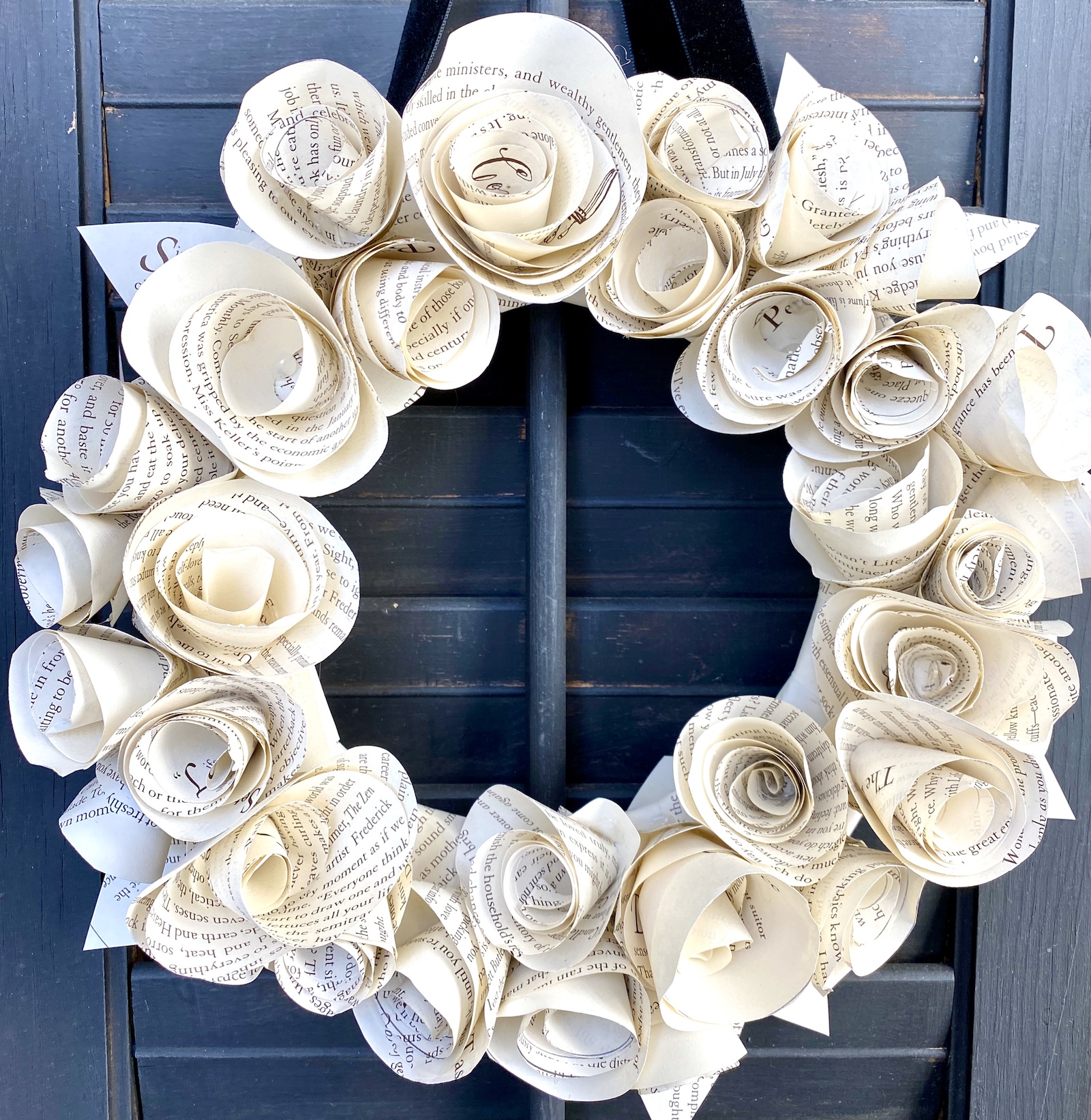How To Make Flowers Out Of Book Pages Fast and Easy!