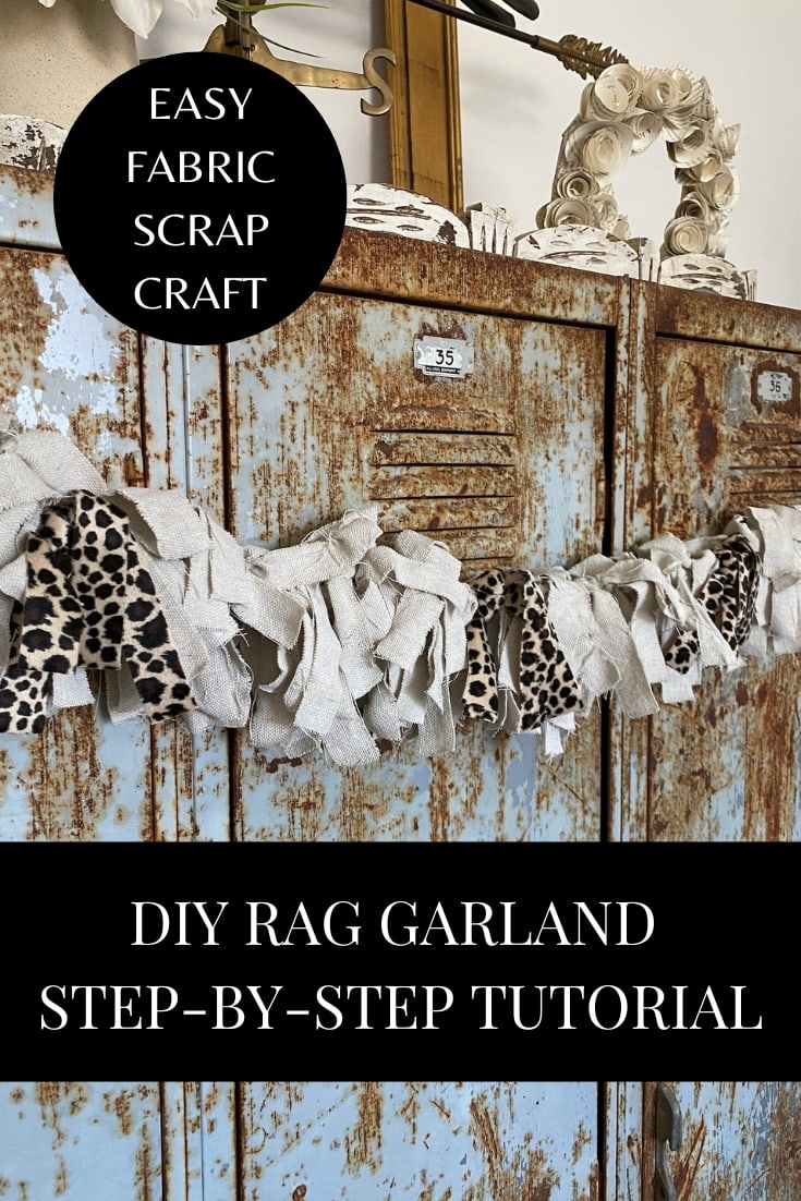 Easy DIY Rag Garland Step-By-Step Tutorial