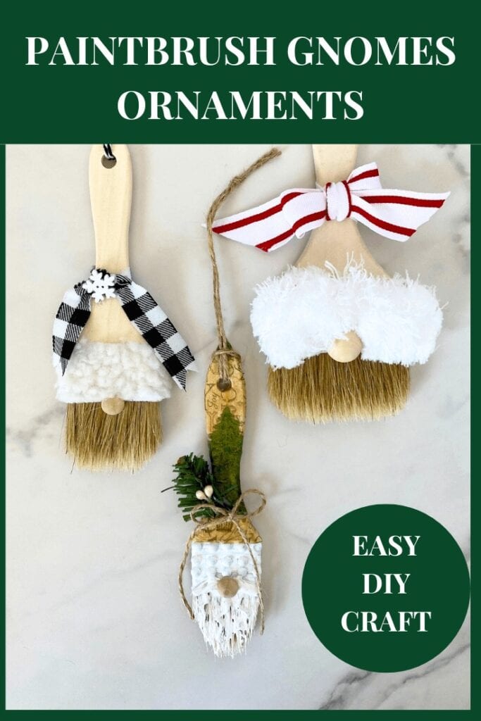 DIY Paintbrush Garland