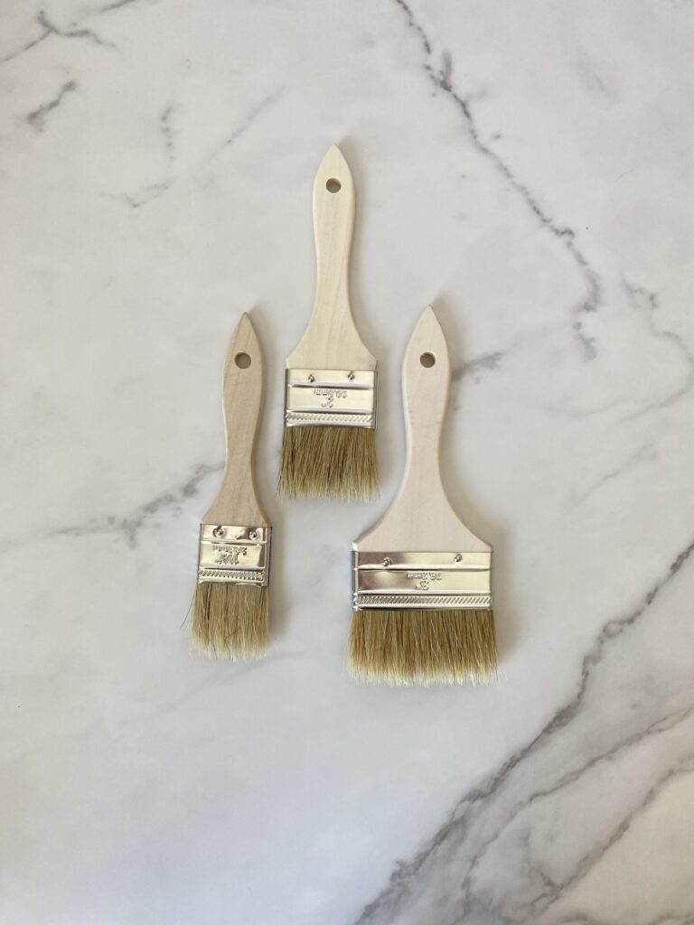 paint brushes for gnome ornaments