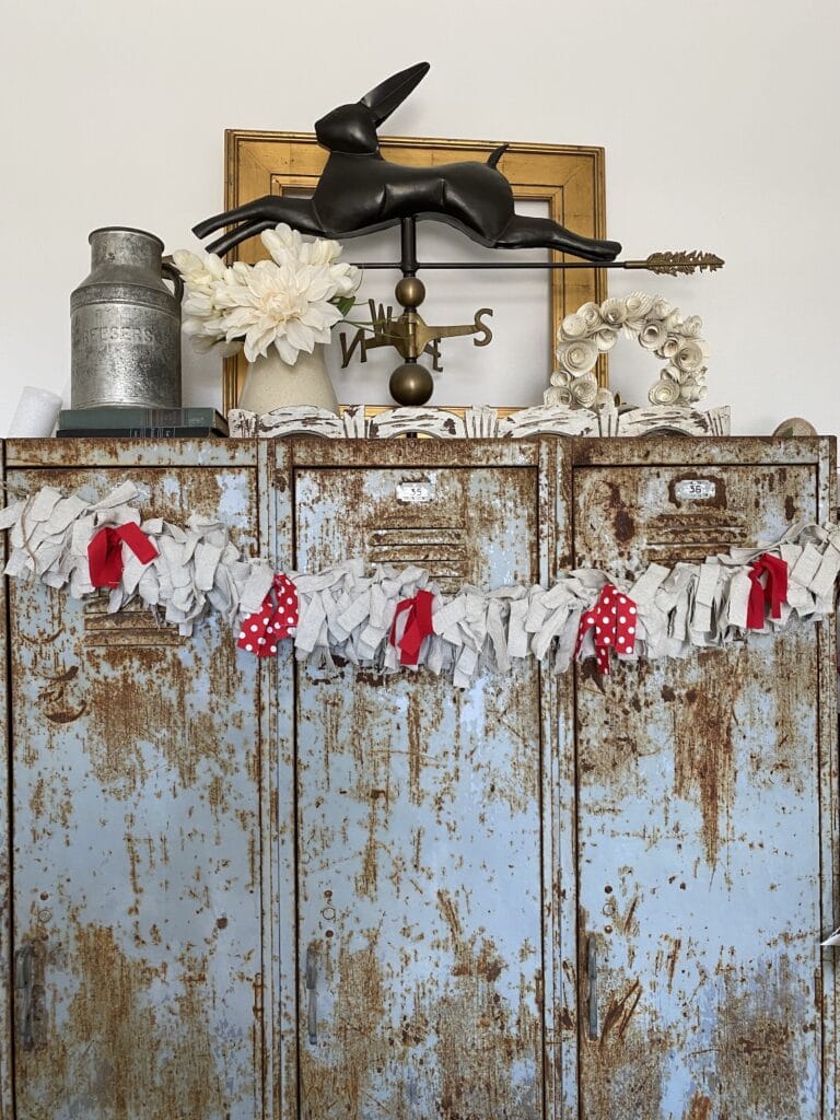 Valentine's DIY Rag Garland