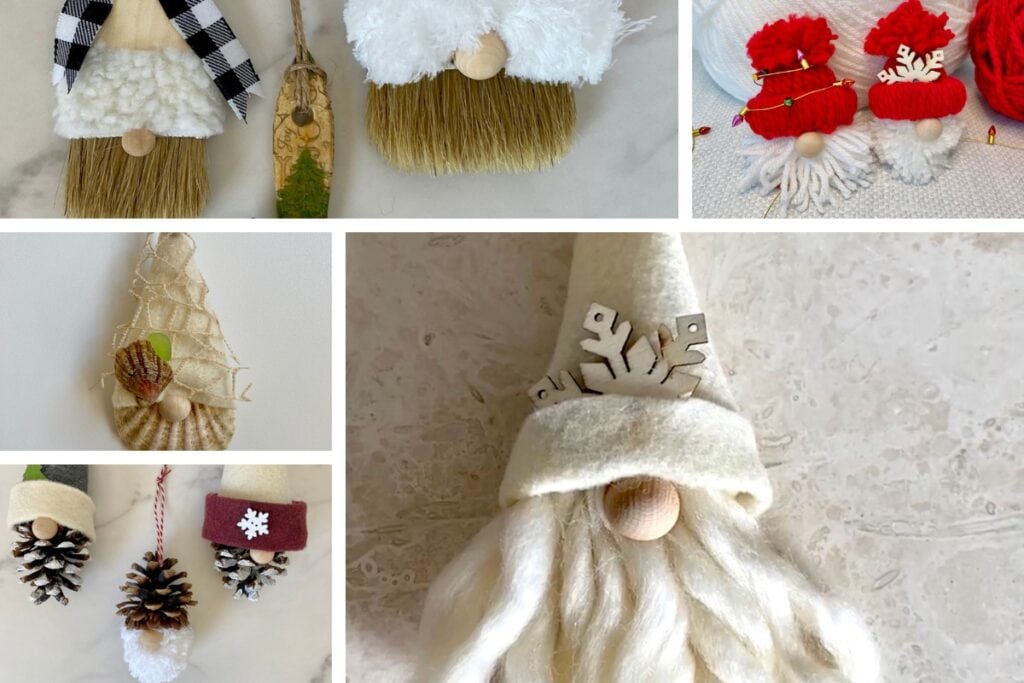 DIY Gnome Ornaments 