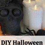 DIY Halloween Pool Noodle Candles