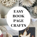 Book page crafts graphic