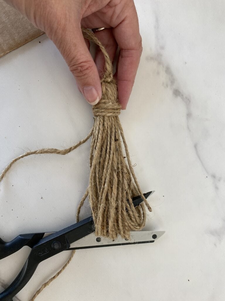 making a tassels step