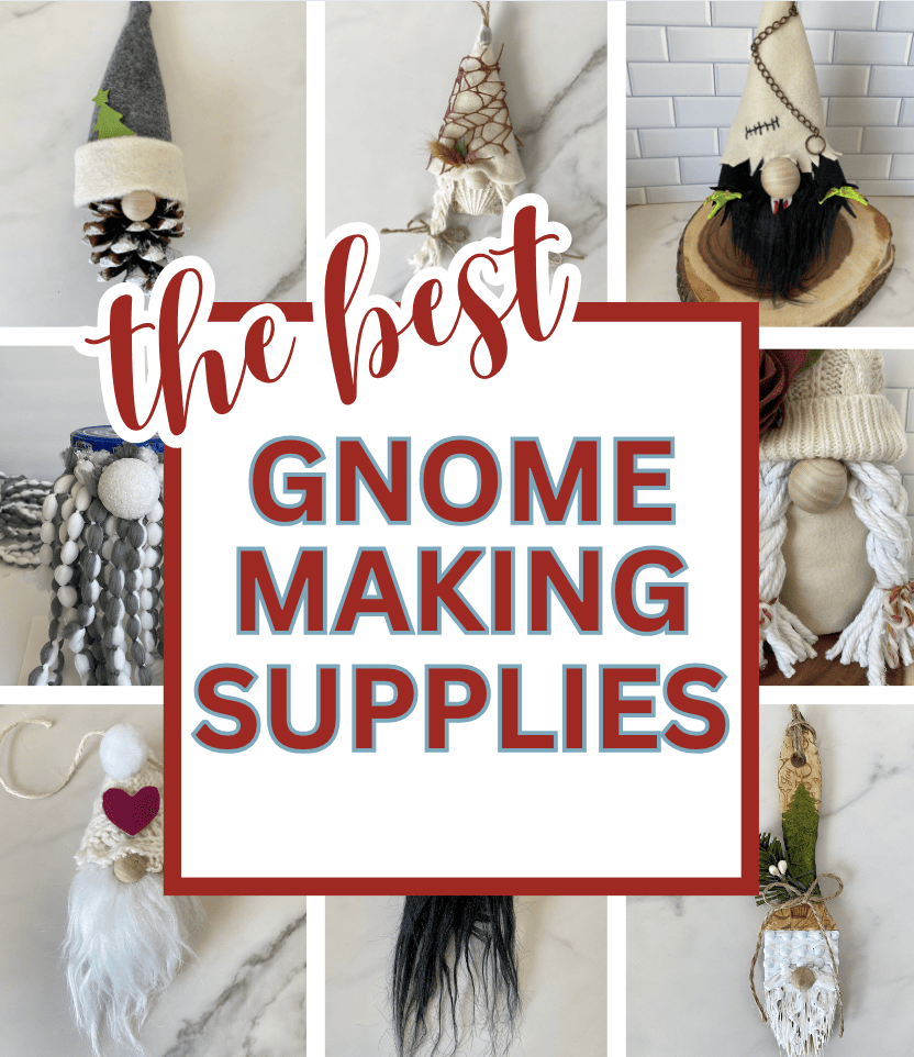 Best Gnome Making Supplies {Materials To Make A Gnome}