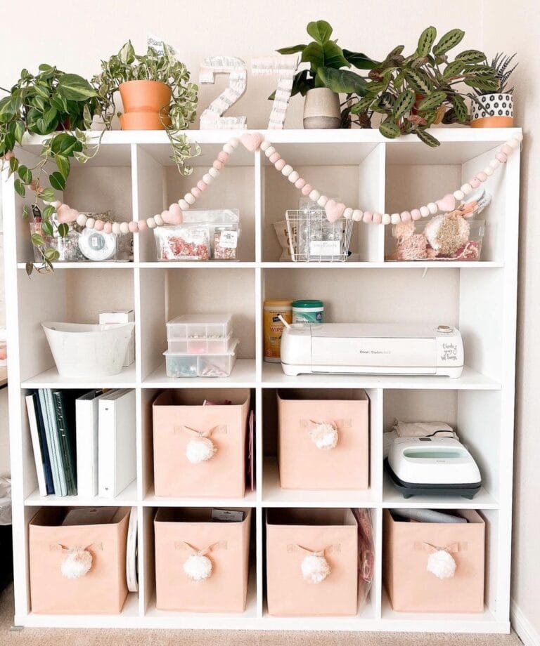 Best Craft Room Shelving And Storage Ideas - Space Saving Shelving For Small Craft Rooms